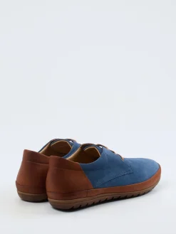 – Schnürschuh aus Veloursleder Jeans*Franz Gustav Outlet