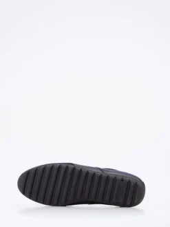 – Sneaker aus Velour- und Glattleder Dunkel*Franz Gustav Clearance