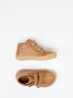 Kinder Froddo – Barfuß-Sneaker aus Kalbleder cognac