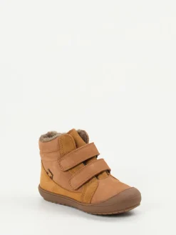 – Kinder-Klettboots aus Nubukleder cognac*Froddo Discount