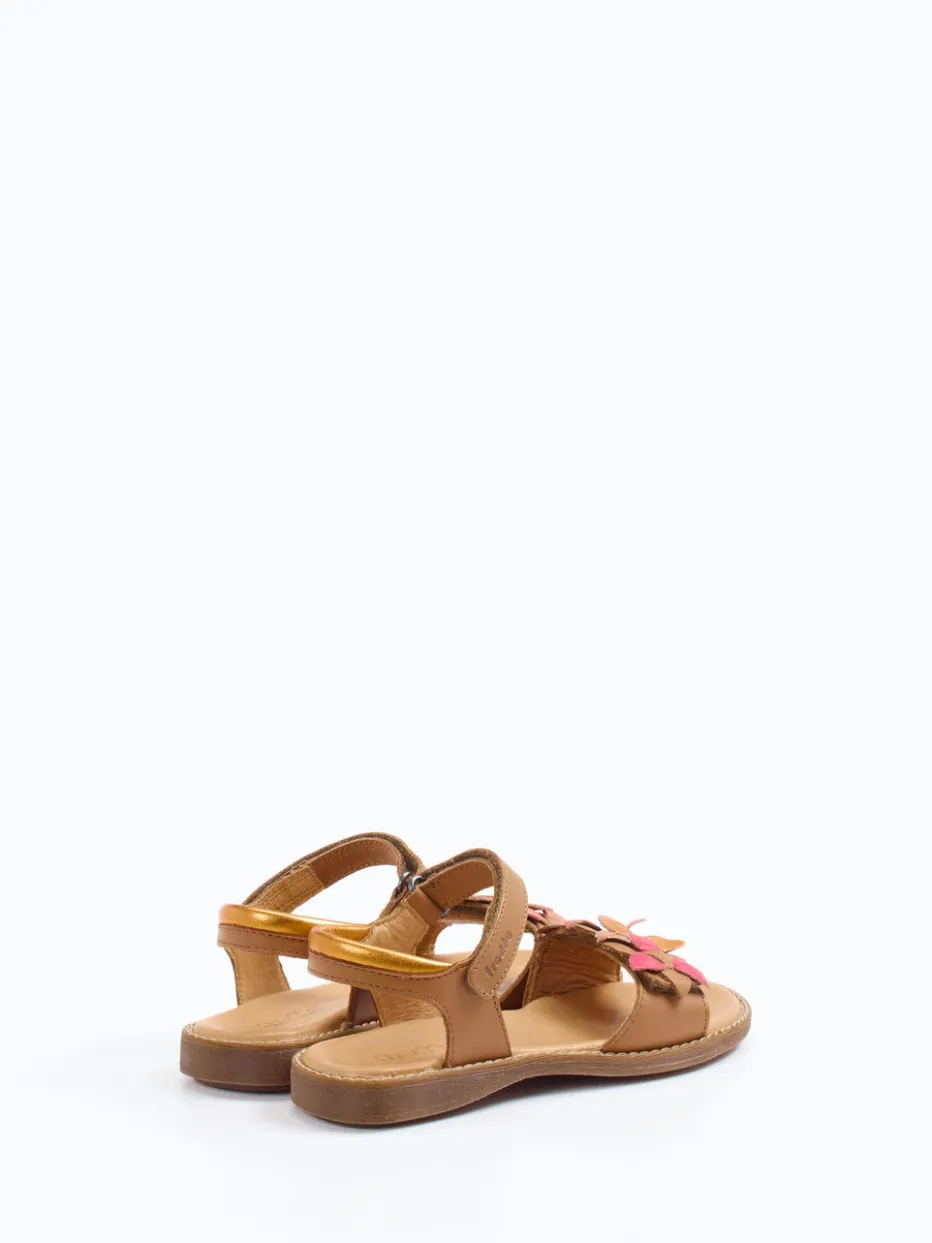 Kinder Froddo – Kindersandalen aus Kalbleder cognac