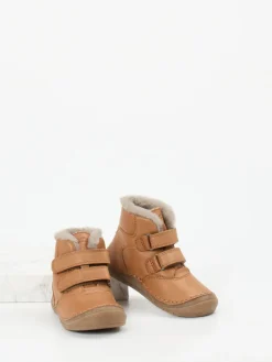 Kinder Froddo – Klettboots aus Kalbleder cognac