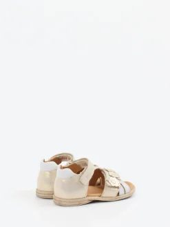 – Klettsandale aus Metallicleder farben*Froddo