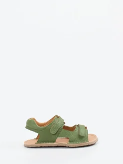 Kinder Froddo – Klettsandalen aus Kalbleder oliv