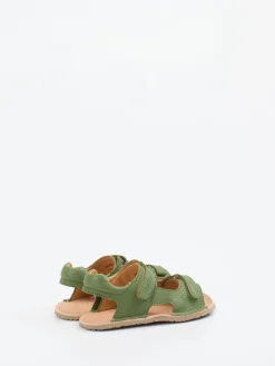 Kinder Froddo – Klettsandalen aus Kalbleder oliv
