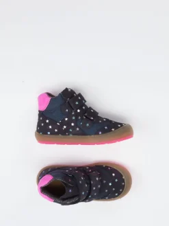 Kinder Froddo – Klettstiefel aus Nubukleder dunkel