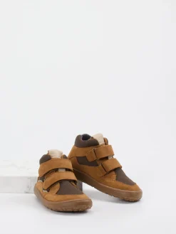 – Klettverschlussboot aus Veloursleder cognac*Froddo Sale