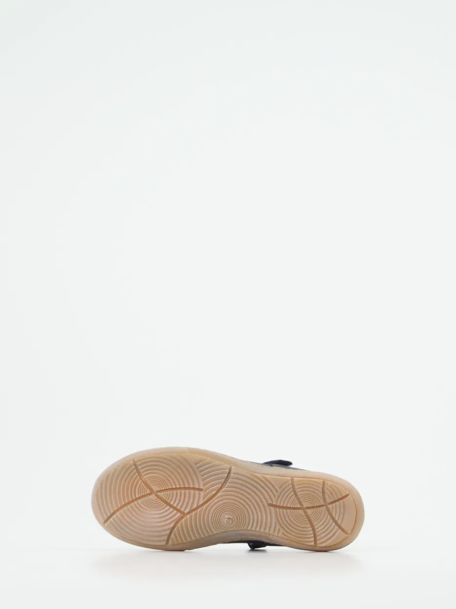 Kinder Froddo – Mary Janes aus geprägtem Leder Dunkel