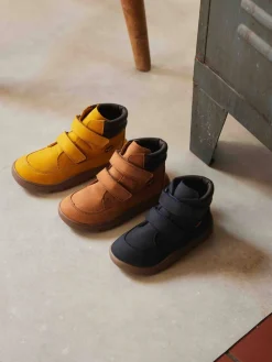 Kinder Froddo – Winter-Boots aus Nubukleder Dunkel