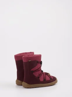 Kinder Froddo – Winterstiefel aus Veloursleder bordeaux
