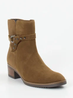 – Ankle Boots aus Veloursleder cognac*Gabor Hot