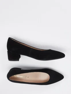 – Blockabsatz-Pumps aus Veloursleder*Gabor Online