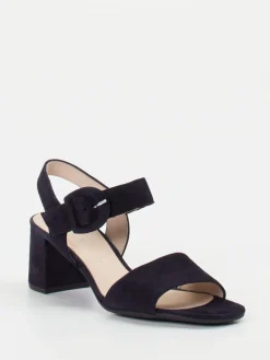 – Blockabsatz-Sandalen aus Veloursleder*Gabor New