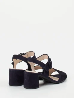 – Blockabsatz-Sandalen aus Veloursleder*Gabor New