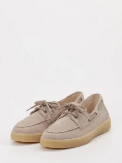 – Bootsschuh aus Veloursleder beigegrau*Gabor Best