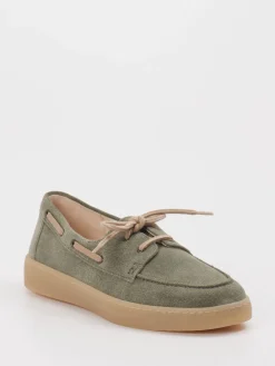 – Bootsschuh aus Veloursleder oliv*Gabor Outlet