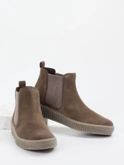– Chelsea Boots aus Veloursleder taupe*Gabor Outlet