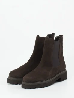 – Chelsea Boots aus Veloursleder Dunkel*Gabor Clearance