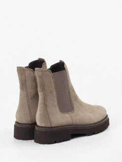 – Chelsea-Stiefelette aus Veloursleder taupe*Gabor Discount