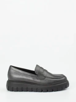 – Chunky Loafer aus genarbtem Leder*Gabor