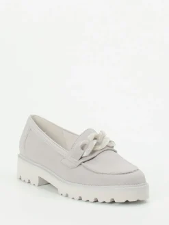 – Chunky Loafer aus Veloursleder hell*Gabor