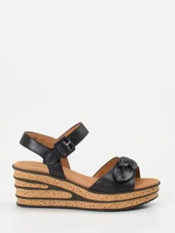 Damen Gabor – Keilsandalette aus Lammleder