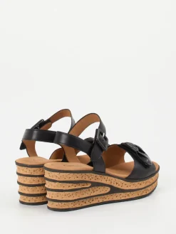 Damen Gabor – Keilsandalette aus Lammleder