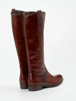 – Kniehohe Stiefel aus Glattleder kastanien*Gabor Clearance