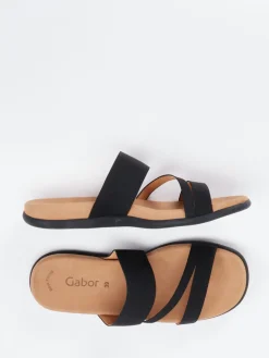 Damen Gabor – Komfort-Pantolette aus Textil in