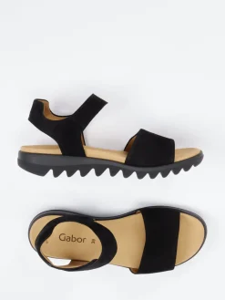 Damen Gabor – Komfortsandale aus Nubukleder