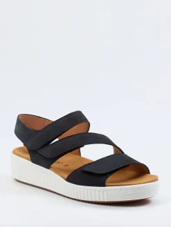 Damen Gabor – Komfortsandale aus Nubukleder in