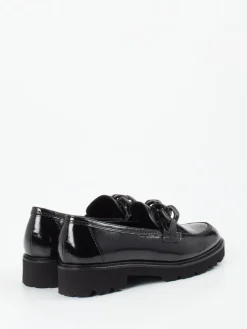 Damen Gabor – Loafer aus Lackleder in
