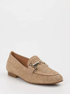 Damen Gabor – Loafer aus Textil in geflochten