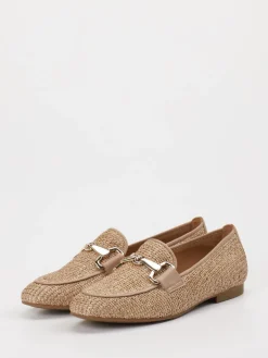 Damen Gabor – Loafer aus Textil in geflochten