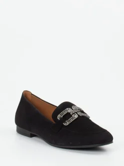 – Loafer aus Veloursleder Strass*Gabor Online