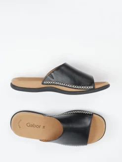 Damen Gabor – Pantolette aus Kalbleder