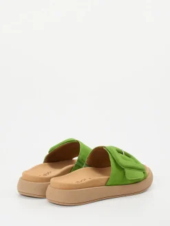 Damen Gabor – Pantolette aus Veloursleder in