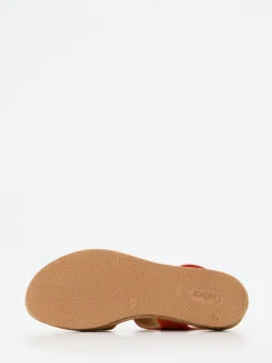 – Plateausandale aus Veloursleder*Gabor Best