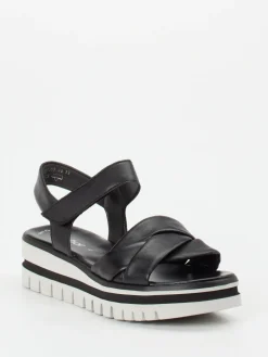 – Plateausandale aus Lammleder*Gabor Online