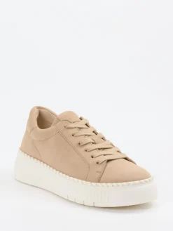 – Plateau-Sneaker aus Veloursleder beige*Gabor Online