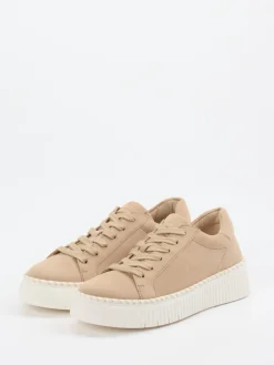 – Plateau-Sneaker aus Veloursleder beige*Gabor Online