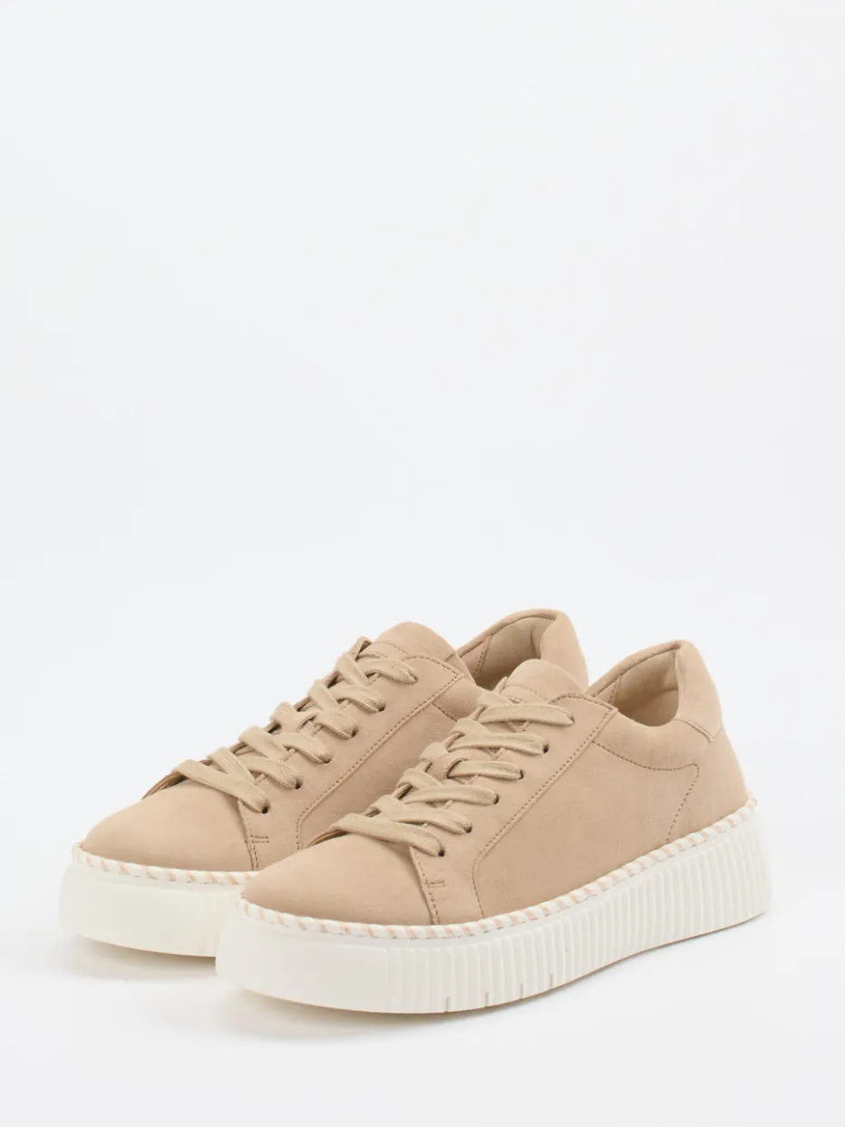 – Plateau-Sneaker aus Veloursleder beige*Gabor Online