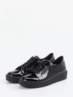 Damen Gabor – Plateau-Sneaker aus em Lackleder