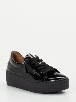 Damen Gabor – Plateau-Sneaker aus Lackleder