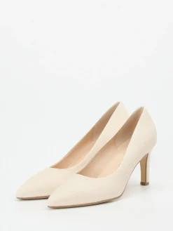 – Pumps aus Lammleder in Cremeweiß*Gabor Outlet