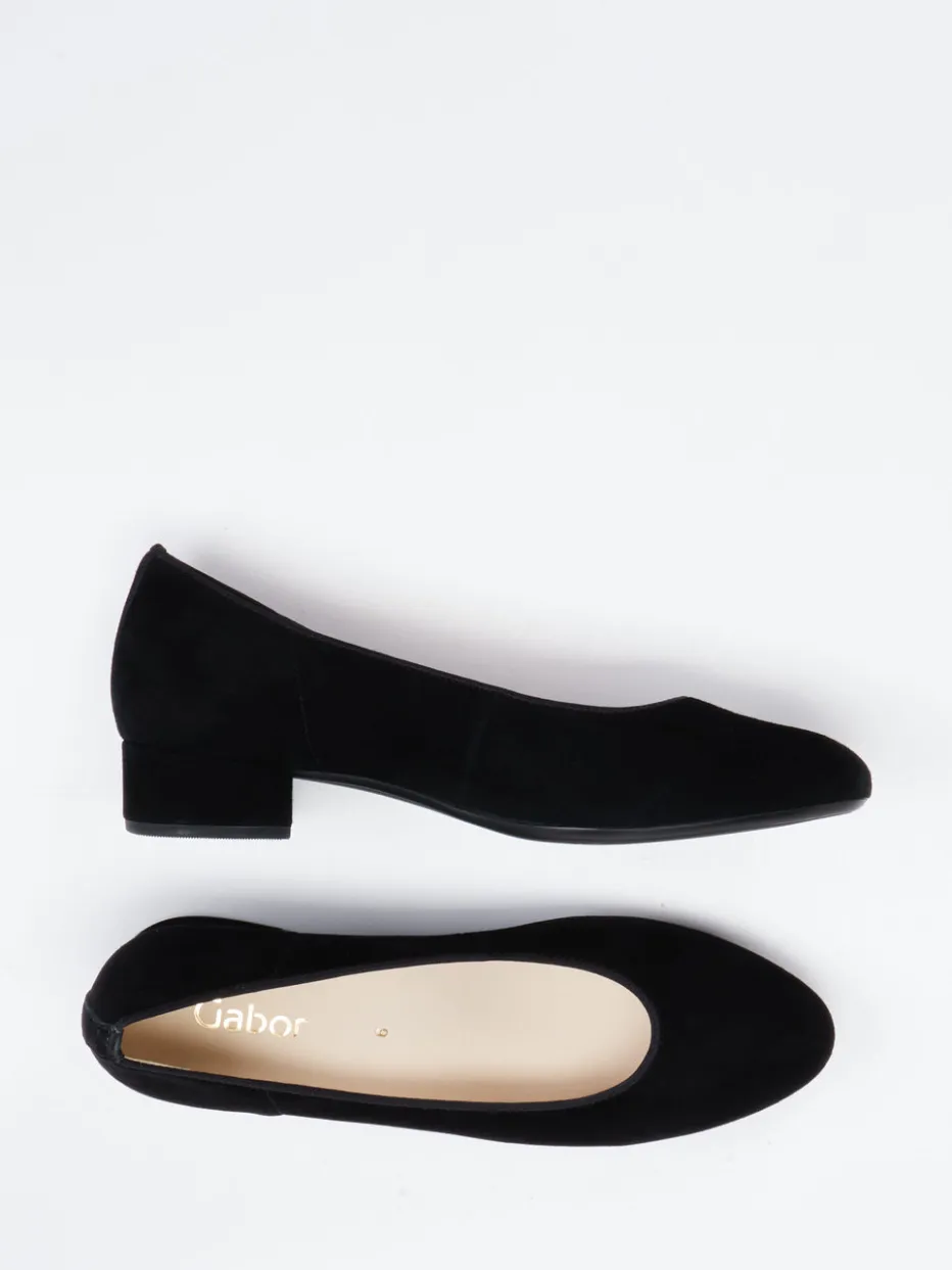 Damen Gabor – Pumps aus Veloursleder