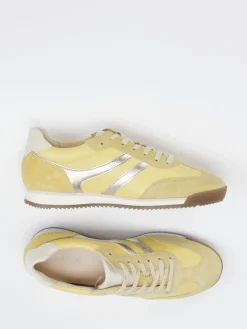 Damen Gabor – Retro-Sneaker aus Veloursleder Pastell