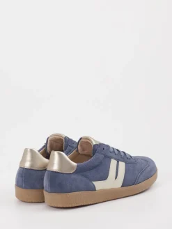 – Retro-Sneaker aus Velourleder jeans*Gabor Clearance