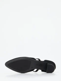 Damen Gabor – Riemchenpumps aus Veloursleder