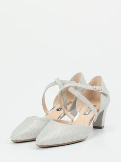 – Riemchenpumps aus Metallicleder*Gabor Online